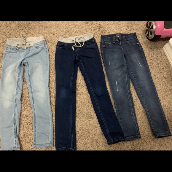 Justice Girls Size 8 - 5 pairs - Like new - Picture 2 of 2